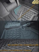 Kia Sportage 2022+ Uyumlu Sahler 4.5D Premium Paspas ve Liner 3D Bagaj Havuzu (Cool-Elegance Paket) thumbnail 7