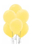 Pastel Açık Sarı Balon 10 Lu - 1