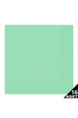Makaron Peçete, 33 X 33 Cm - 16 Adet - Yeşil thumbnail 2