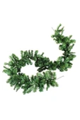 Yılbaşı Dekorasyon Süsleme Dallı Garland 270 cm Çam Dalı Yeşil Garland thumbnail 1
