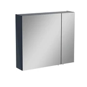 Vitra Mia Asimetrik Dolaplı Ayna, 80 cm, Parlak Antrasit 67705 - 1