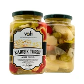 Vafi Turşu Serisi Karışık Turşu 1000cc-500gr - 1