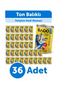 Bado Yetişkin Yaş Kedi Maması Ton Balıklı 400Gr 36'lı - 1
