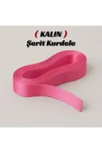 Minopi Pembe Saten Kurdele 2 Cm 10 Metre, Bohça Çeyiz Özel Gün Hediye Süsleme Kurdelesi - 1
