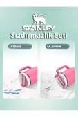 Stanley Quencher 1,18 Pipetli Termos Uyumlu 1 Set 3 Parça Şeffaf Sızdırmaz Set Aksesuar - 4
