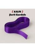 Minopi Mor Saten Kurdele 2 Cm 10 Metre, Bohça Çeyiz Özel Gün Hediye Süsleme Kurdelesi - 1