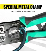 Proskit CP-376TA Cat 5-6-7 Modüler Plug Sıkma Pensesi 8P8C - 5
