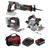 Kraftixx by Einhell Akülü Daire Testere Tilki Kuyruğu Dekupaj Set thumbnail 1