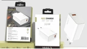 MobiLX M-17 33W Turbo Hızlı Şarj Adaptörü + Type-C USB Kablo | QC 3.0 Destekli - 5