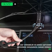 Glanz Premium Güneşlik Şemsiye Oto Katlanabilir Araba Ön Cam Gölgelik Güneş Koruyucu 145-79cm - 4