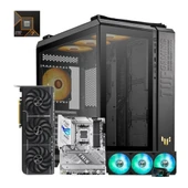 Amd Ryzen 7 9800X3D 64GB DDR5 6000mhz 2TB m2 16GB RTX5070ti OC W11P - 1