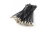 Vona 2.5mm 12G E-Bike Jant Teli 290mm siyah renk elektrikli bisiklet jant teli 36 adet 29 cm - 1