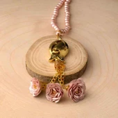 Laleli Güllü Tesbih Pembe (99lu - 6mm) - 2