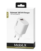 20w Qc3 Hızlı Şarj Aleti Usb Çıkışlı Şarj Başlık Adaptör Samsung İphone Xiaomi Oppo Reeder Huawei Uyumlu - 2
