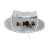 Katlanılabilir Bebek Cibinlik 90 cm  Bebek Tül Sineklik Haşere Koruyucu Bebek Çadırı m-y thumbnail 2