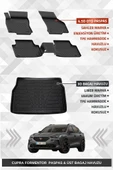 Sahler Cupra Formentor 2020-2024 Uyumlu 4.5D Premium Havuzlu Oto Paspas ve Liner Marka 3D ÜST Bagaj Havuzu thumbnail 1