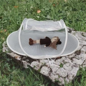 Katlanılabilir Bebek Cibinlik 90 cm  Bebek Tül Sineklik Haşere Koruyucu Bebek Çadırı m-y thumbnail 3