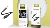 MobiLX M-X02 Lightning to 3.5mm AUX Ses Kablosu – iPhone Uyumlu, Stereo Ses Destekli, Altın Uçlu - 5