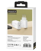 MobiLX M-08 25W Type-C Hızlı Şarj Adaptörü | Samsung, iPhone, Xiaomi, Oppo, Huawei, Reeder Uyumlu - 3