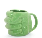 Porselen Hulk Eli Kupa Bardak - 1