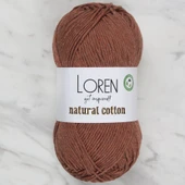 Loren Natural Cotton Tarçın El Örgü İpi - R072 - 1