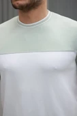 Erkek Parçalı Renk Kısa Kollu Tişört thumbnail 3