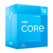 INTEL CORE İ3-12100F 3.30GHz 12MB 1700p 12. NESIL BOX - 3