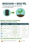 PreChar Meşe Odunu Bazlı Karbon Toprak Düzenleyici 1L Biochar 3mm ve Altı - 5