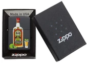 Zippo Tequila Black Matte Dizayn Çakmak thumbnail 5