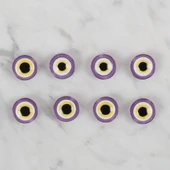 Loren Crafts mor 8 li nazar boncuğu düğme - 169 thumbnail 2