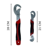 BUFFER® Çok Fonksiyonlu Ergonomik  Ayarlanabilir Büyük Küçük Akıllı Pense Anahtar 2li Set thumbnail 4