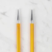 Loren Rythm 6mm Sarı Renkli Metal Örgü Şişi thumbnail 6