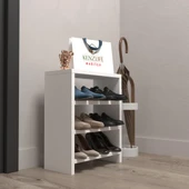 Kenzlife ayakkabılık mısri mat beyaz suntalam 050*040*20 altı çift ayakkabı kapasitesi arkalıksız thumbnail 2