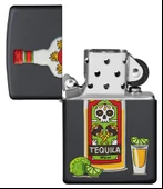 Zippo Tequila Black Matte Dizayn Çakmak thumbnail 3
