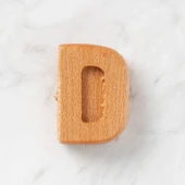 Hobi Baby Organik Ahşap Harf - D thumbnail 2