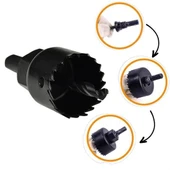 BUFFER® 6 Parça Demir Ahşap Alçıpan Delme Buat Açma Seti thumbnail 2