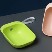 BUFFER® Evcil Hayvan Plastik Yıkanabilir Taşınabilir Su Şişesi Bağlantılı Su Kabı thumbnail 4