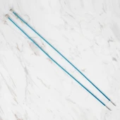 Loren Rythm 2,5mm Mavi Renkli Metal Örgü Şişi thumbnail 1