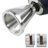 BUFFER® Çapak Alma Harici Çapak Alıcı Paslanmaz Çelik Çapak Kaldırma Cıvata Çapak Alma Matkap Ucu thumbnail 2