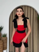 Miron Omuz Fiyonklu Elbise thumbnail 9