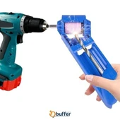 BUFFER® Taşınabilir Kullanımı Kolay Hafif Matkap Ucu Bileyici Matkap Ucu Bileme Keskinleştirme Apara thumbnail 3