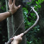 BUFFER® Karavanda ,Kampda  Taşınabilir Mini  Zincir  Cep Testeresi Dişli Tel Ahşap Plastik Metal Kes thumbnail 6