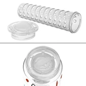BUFFER® Tutma Saplı Kilitli Kendiliğinden Süzgeçli Kolay Taşınabilir Detoks Sporcu Diyet Matarası - 7