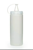 BUFFER® Şeffaf Kapaklı Sızdırmaz Yağlık Sosluk Şişesi Plastik Yağdanlık 400 ml AP-9028 - 6