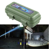 BUFFER® Solar Kutulu Mini El Feneri – Taşınabilir LED Kamp ve Acil Durum El Lambası thumbnail 7