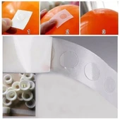 BUFFER® Sticker Damla Model Çift Taraflı Yapışkan Balon Yapıştırıcısı thumbnail 3