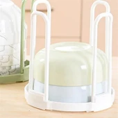 BUFFER® Tabak Bardak Kase Standı Bulaşık Kurutma Tutucu Mutfak Düzenleyici Organizatör thumbnail 5