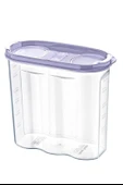BUFFER® 2 Kapaklı Ölçekli Erzak Kuru Gıda Saklama Kutusu Kabı - 1,7 Litre - SA935 - 5