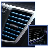 BUFFER® Mavi Araba OtoTrim Dekorasyon Şeridi Kauçuk Elastik Kolay Kurulum 5 metre Şerit Bant thumbnail 6