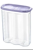 BUFFER® 2 Kapaklı Ölçekli Erzak Kuru Gıda Saklama Kutusu Kabı 2,4 Litre-SA940 - 5